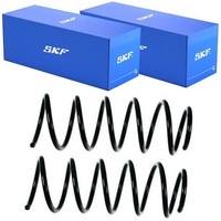 2X SKF Fahrwerksfedern Federn Vorne Passend FüR Mitsubishi Colt Smart Forfour