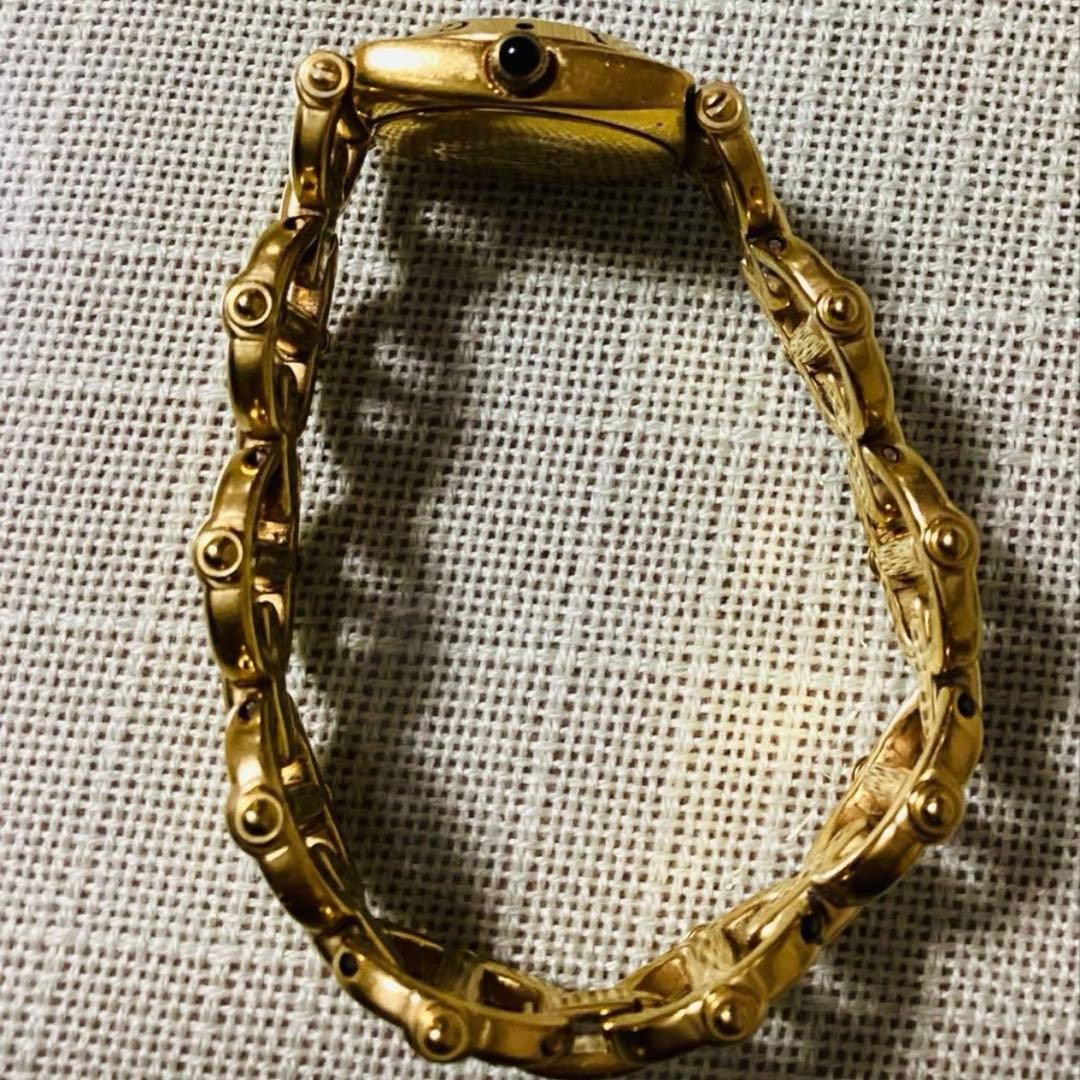 Gucci Vintage 6400L Quartz Watch Gold Small Face Used Rare image 4