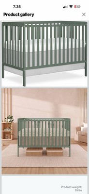 Dream on Me Synergy 3-In-1 Convertible  in Various Finishes Toddlers New