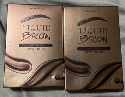 Makeup Depot Longwear Liquid Eyebrow Gel Definition - Long Lasting Waterproof