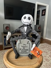 Disney Tim Burton The Nightmare Before Christmas 21" Halloween Door Greeter NWT