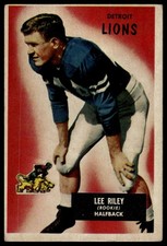 1955 Bowman #21 Lee Riley