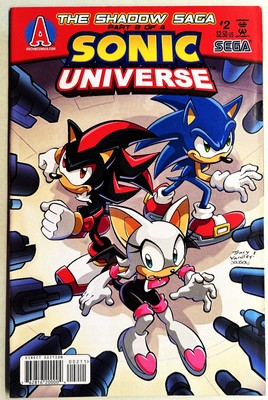 SONIC UNIVERSE Comic Book #2 May 2009 THE SHADOW SAGA 2 of 4 First