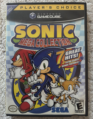 SEGA Sonic Mega Collection Player's Choice w/ Manual, E - Nintendo GameCube