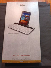 Verizon Full Size Keyboard Dock, Fits Samsung Galaxy 7.7 Plus Tablet NEW