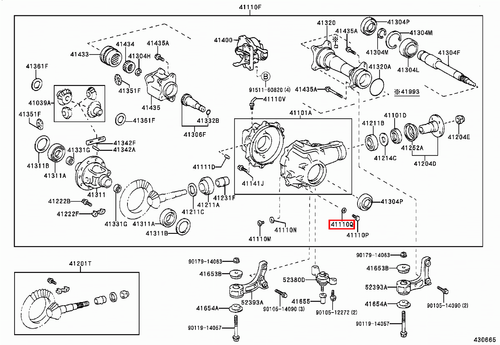 Genuine LandCruiser 200 Series VDJ UZJ URJ GRJ Front Diff Drain Plug Gasket - Picture 6 of 20
