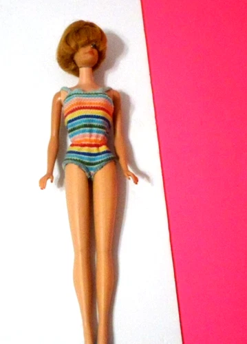 #1080 Mattel 1964  VTG MIDGE BENDABLE LEG EXCELLENT BUT 1 THING BOTH LEGS GREAT