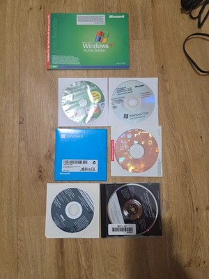 Software Konvolut Windows XP Windows 8 Vista OEM Linux Dell HP CDs DVDs