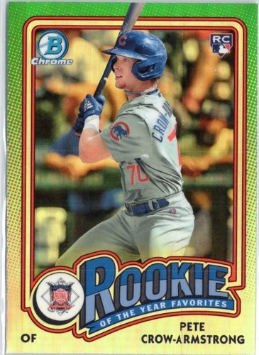 Pete Crow-Armstrong 2024 Bowman Pete Crow-Armstrong #ROY-13 Rookie