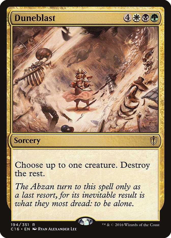 Duneblast Commander 2016 MTG 194 NM