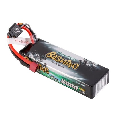 GensAce 7,4V 2S 5000mAh 60C Bashing Hardcase LiPo T-Plug G-TECH GEA502S60DGT