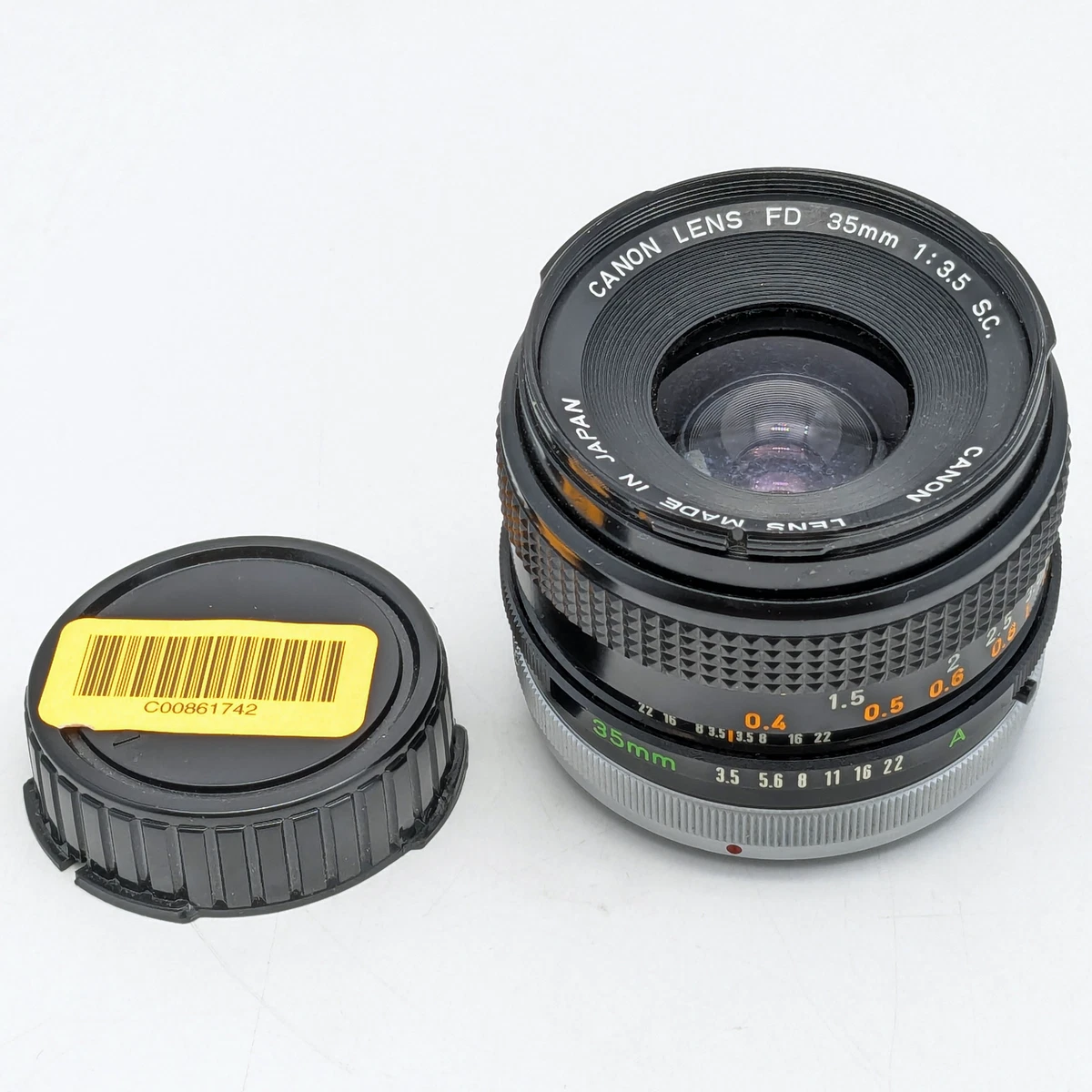 Canon FD f/3.5 Camera Lenses 35mm Focal for sale | eBay