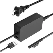 127W 102W AC Charger for Microsoft Surface Pro 10 9 8 7 6 5 4 3 7 6 5 4 3 2 1...