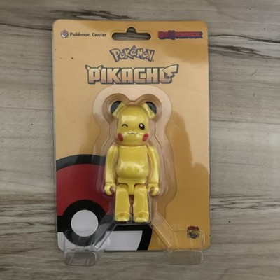 Pokemon Center Bearbrick Pikachu Figure BE@RBRICK MEDICOM Free Shipping