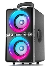 Bluetooth Speaker, 200W Peak Loud Stereo with Big Bass, 20H Playtime, TWS, Fa...