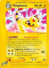 Ampharos 34/165 Rare Expedition Base Set Pokemon Moderately Played on eBay