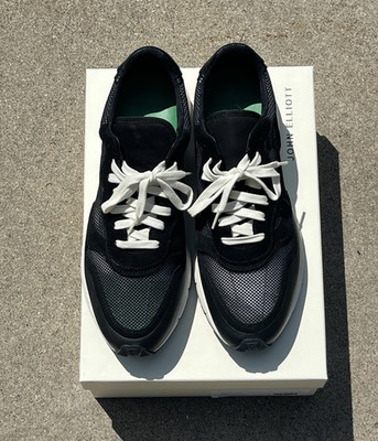 John Elliott Edition One Black/White Runner size 12
