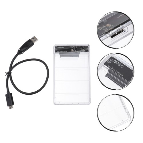 2 .5 Tragbare Festplatte 2,5 Zoll Festplattengehäuse SSD-Gehäuse - 第 7/12 張圖片