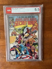 Marvel Super-Heroes Secret Wars #1 PSA 5.5