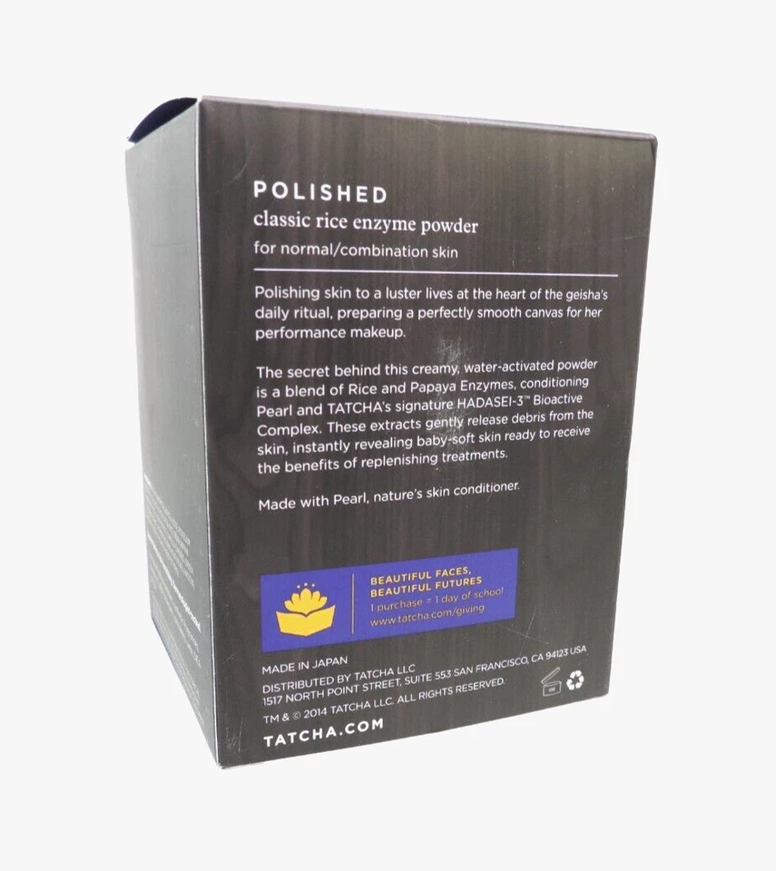 TATCHA Polished Classic Rice Enzyme Powder 2.1 oz / Open Box - Image 4 of 4