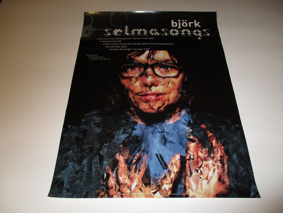 Bjork Selmasongs from Dancer In The Dark 2000 Promotional POSTER 