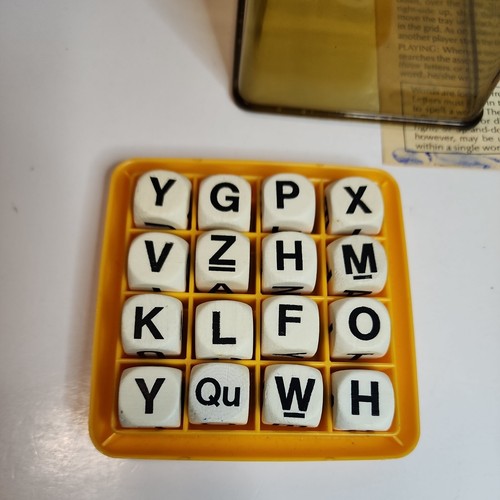 CHOOSE YOUR PART Boggle Board Game Replacement Spare Parts Letters Dice 1976 Set - Picture 21 of 29