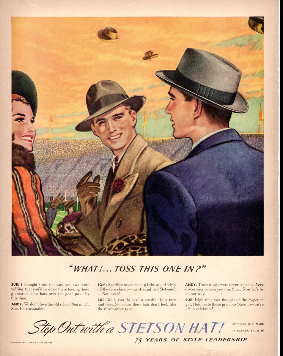 Vintage 2024 stetson hats