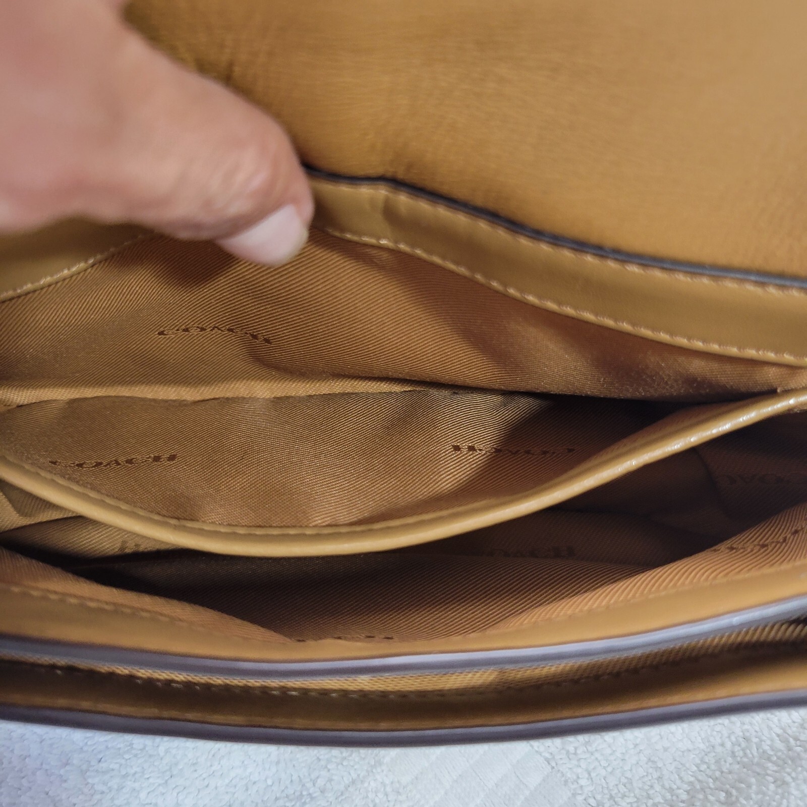 Coach Swagger Shoulder Bag With Patchwork Tea Ros… - image 8