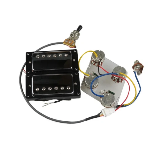 Humbucker Pickups Ceramics Electric Guitar Pickups With Wiring Harness Set