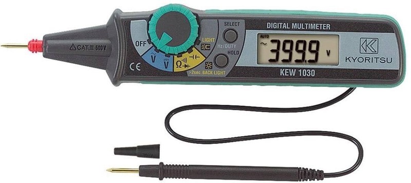 KYORITSU Digital Multimeter KEW1030 Pen Type Multicolor  Display JAPAN NEW
