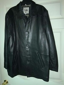 adler leather coat