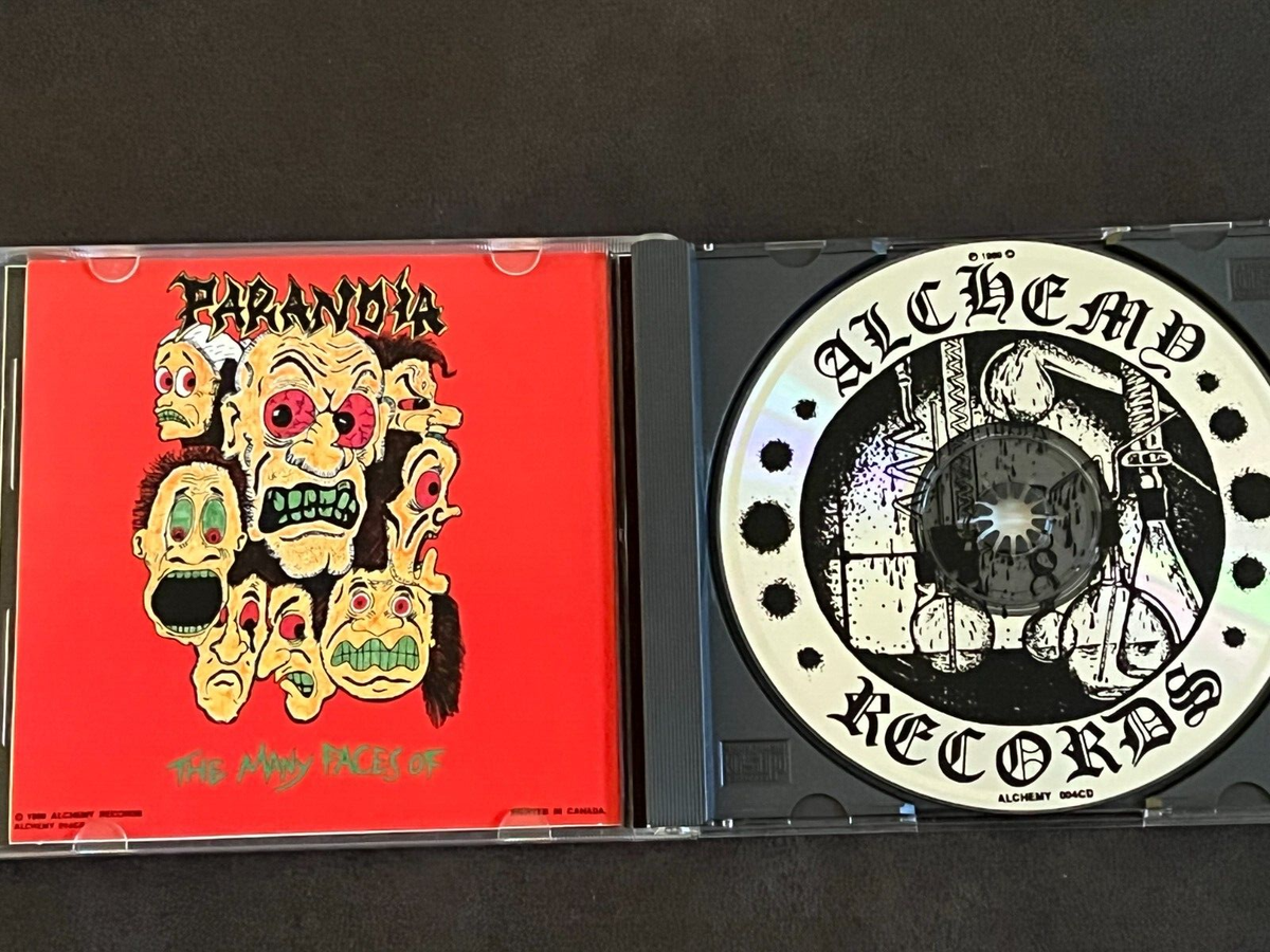 PARANOIA The Many Faces Of CD 本体 PARANOIA-The Many Faces Of-1989 CD | eBay