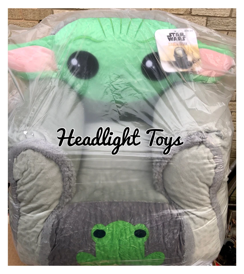Disney Star Wars Mandalorian El Niño Figura Bebé Yoda Bolsa de Frijoles Silla Decoración NUEVO Foto 2 de 4