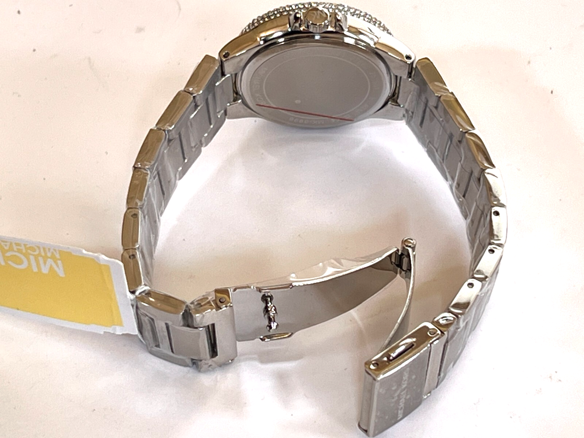 MICHAEL KORS MK6996 Mini Camille Pavé Silver-Tone Ladies Watch