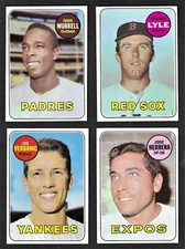 1969 Topps Baseball HI GRADE Personal Set Break:  Choose Your Card (#4 to #664)