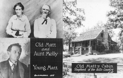 RPPC ~ Branson, Missouri, Shephard of The Hills Multi-View - 1939