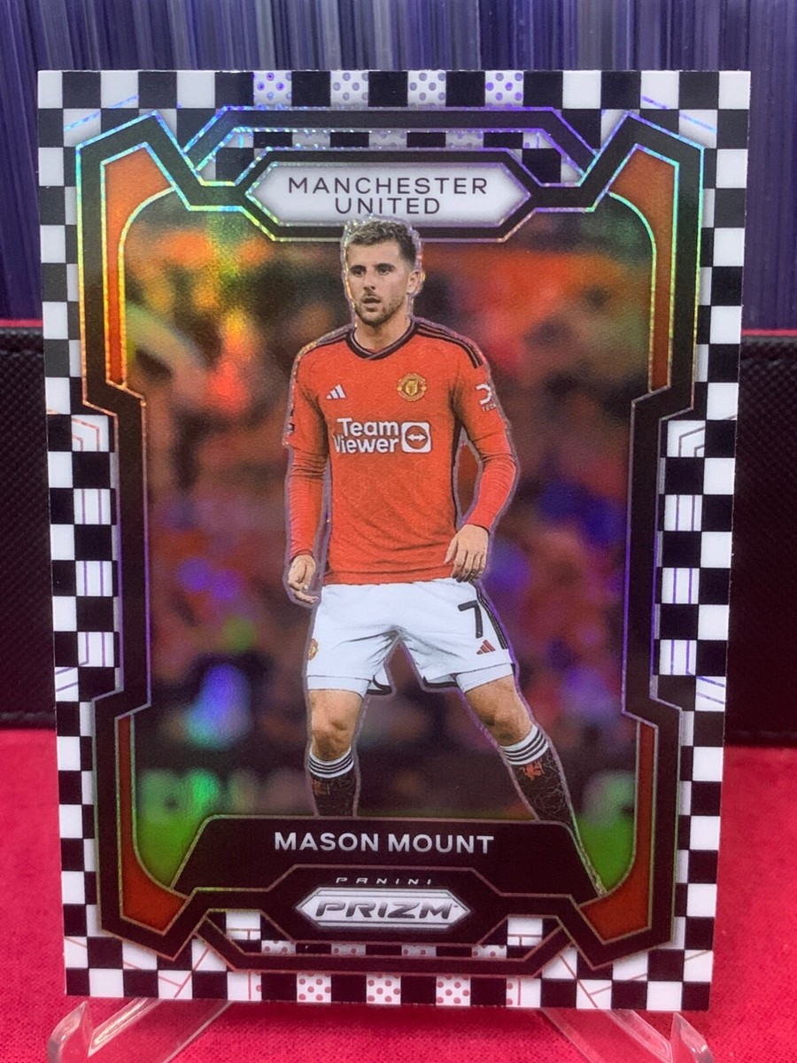 2023-24 Prizm Mason Mount Black White Checkerboard SP Manchester