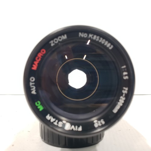 Vintage Five Star MC Auto Macro Zoom 1:4.5 75-200mm Camera Lens No. K8530983 - Picture 6 of 7