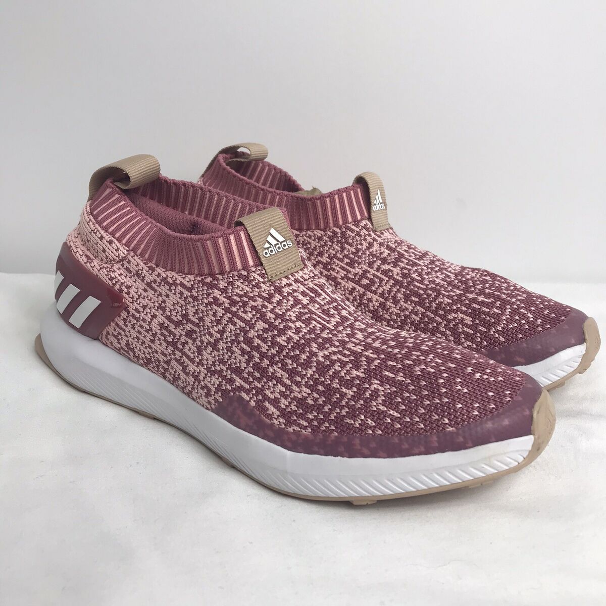 Women's Adidas CloudFoam Sock Style No Laces Sneakers Shoes Women's Adidas CloudFoam Sock Style No Laces Sneakers Shoes