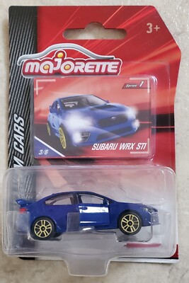 Majorette Premium Cars Subaru WRX STI 3/6 Series 1 1/64 | eBay