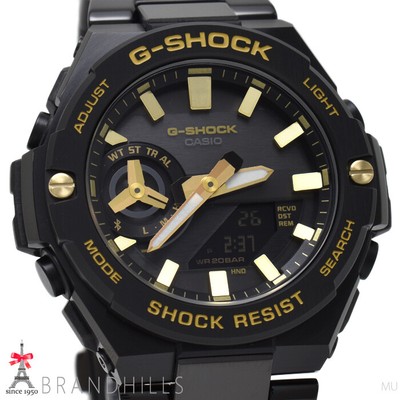 Casio G SHOCK Watch G STEEL Solar Smartphone Link SS GST B500BD 