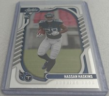 2022 Panini Absolute Football Hassan Haskins Tennessee Titans rookie #142