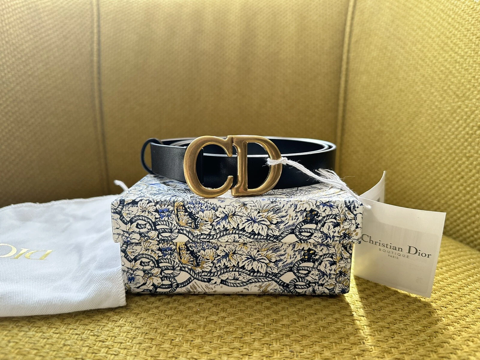 Ceinture de selle Christain Dior