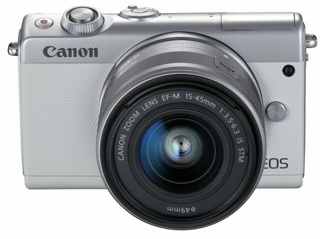 CANON EOS M100 ズームレンズ15-45mm Canon EOS M100 Mirrorless Digital Camera, 24.2 MP, with 15