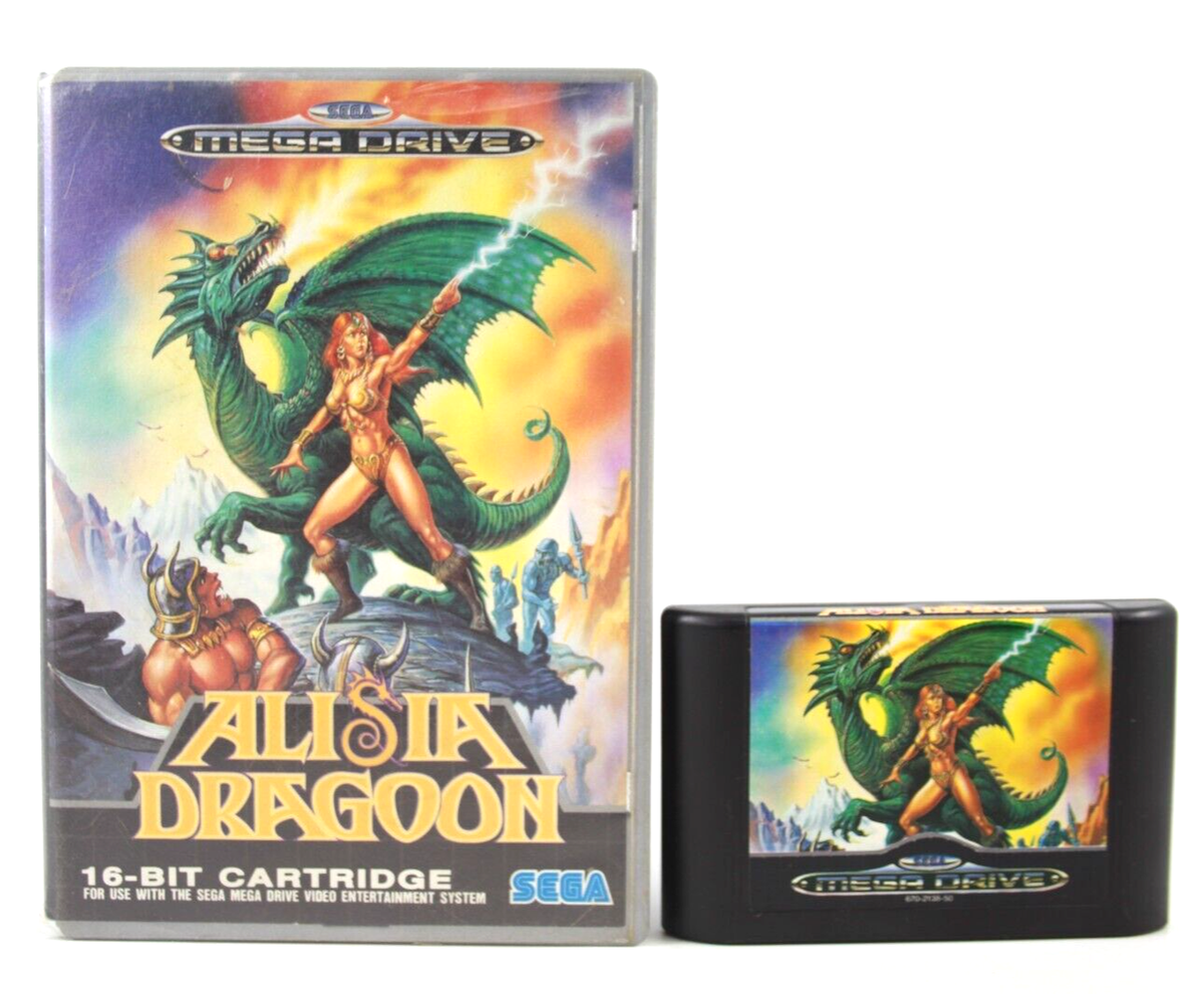 Jeu SEGA Megadrive - Alisia Dragoon - Version PAL - Manuel Inclus - 1993
