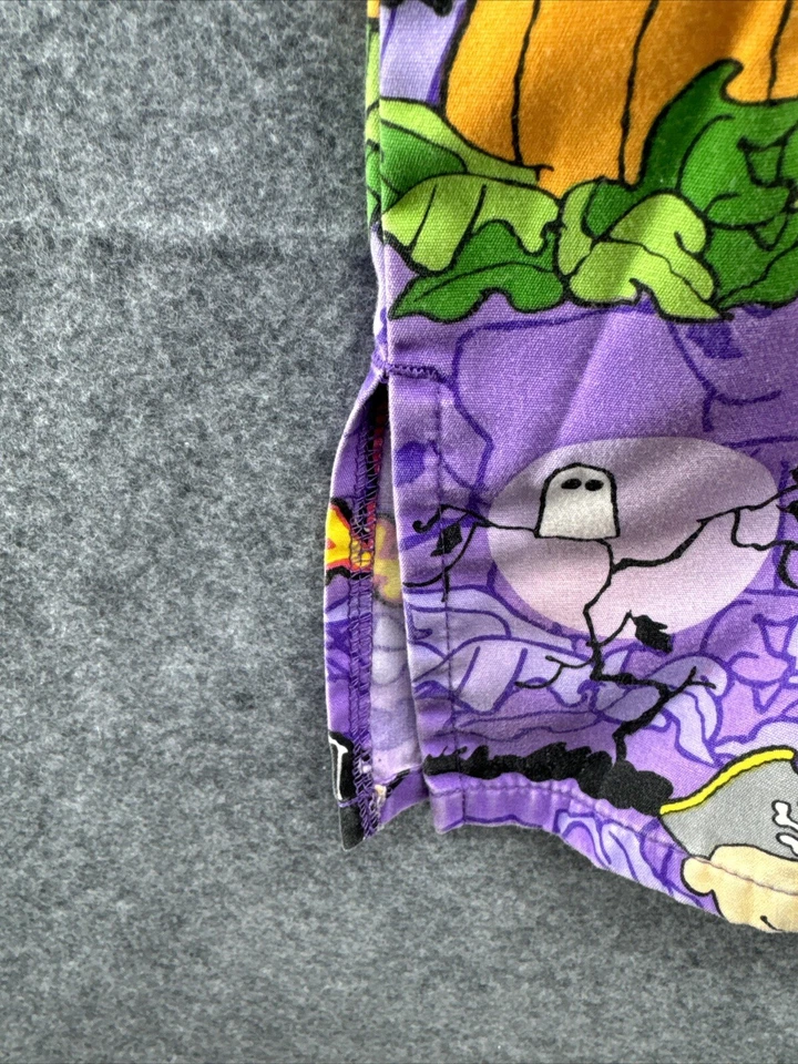 Blusa Médica Peanuts Worldwide Enfermera Snoopy Woodstock Halloween Púrpura Talla L Foto 4 de 4