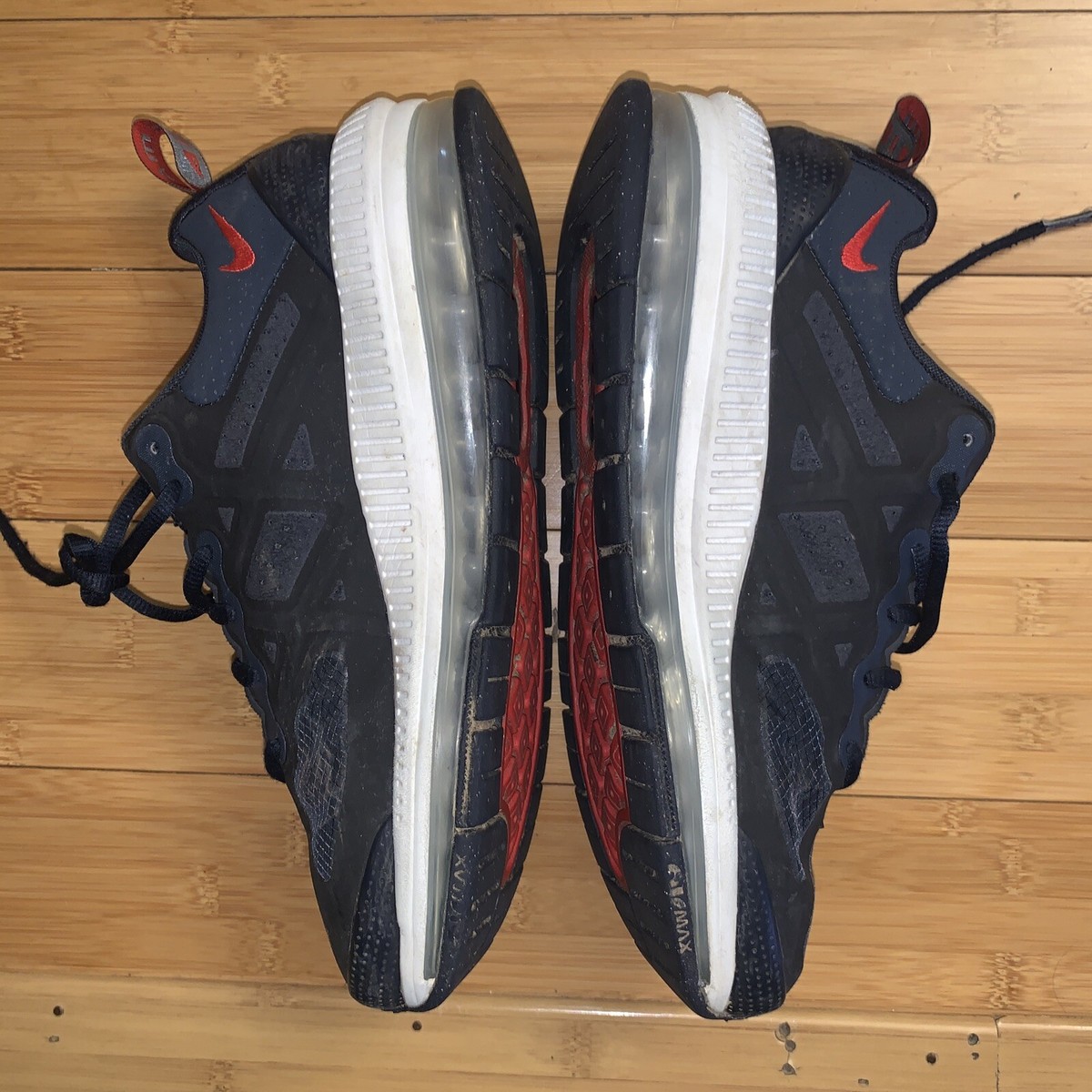 Size 8 - Nike Air Max Genome Obsidian University Red for 
