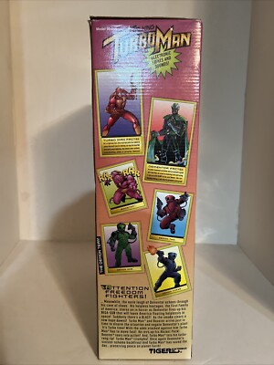 1996 Tiger Electronics TURBOMAN Schwarzenegger Jingle All Way New