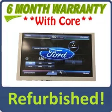 Refurbis 13-15 Ford F250 F350 OEM 8" Sync Radio Information Touch Screen Display
