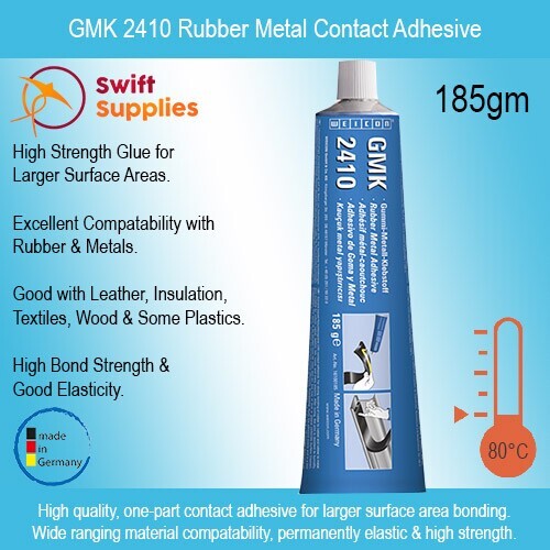 Weicon GMK 2410 IndustrialGrade High Strength Rubber Metal Contact